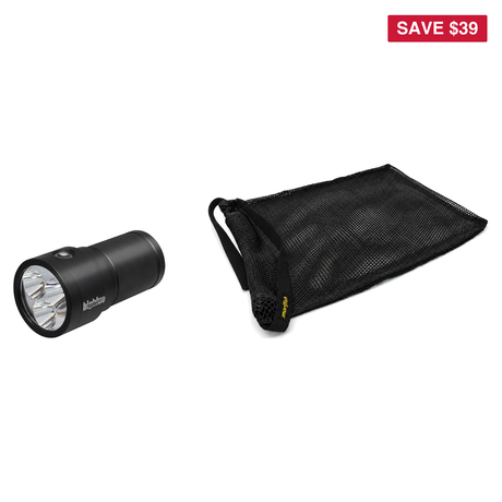 BigBlue Lobster Season Package – TL3500P Supreme 3500 Lumen Tech Light w/ Extended Battery + Free Morifish Game Bag — includ…