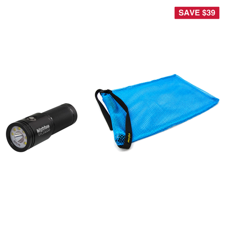 BigBlue Lobster Season Package – VTL2900P 2900 Lumen Video Tech Light + Free Morifish Game Bag — includes BigBlue 2900 Lumen…