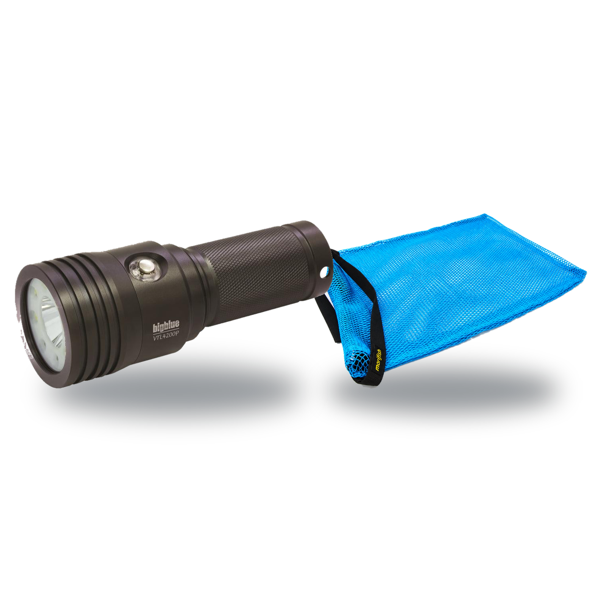 BigBlue Lobster Season Package – VTL4200PB 4200 Lumen Video Tech Light w/ Blue Mode + Free Morifish Game Bag — VTL4200P 4200…
