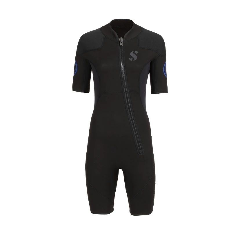 ScubaPro Oneflex Steamer Front Zip Shorty 2.5 mm Women's Wetsuits