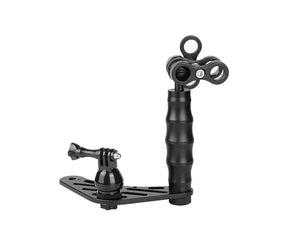 OrcaTorch H02 Underwater Camera Tray with Quick-Release Handle