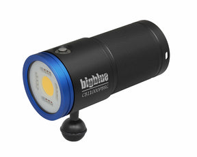 BigBlue 11,000 Lumen Video Light Plus Remote Control, Warm White w/ Red and Blue Modes-
