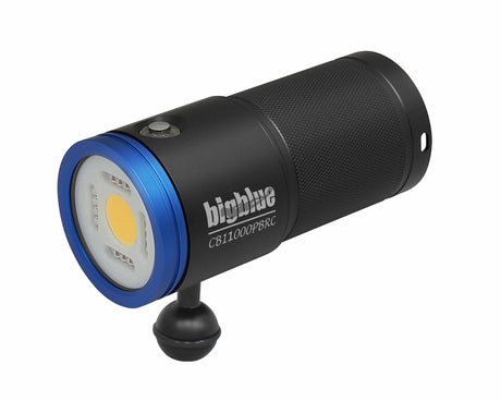 BigBlue 11,000 Lumen Video Light RC-Ready, Warm White w/ Red and Blue Modes-