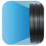 BigBlue 2900 Lumen Extra-Wide Video Light w/ Blue Color Mode - Black/Blue-