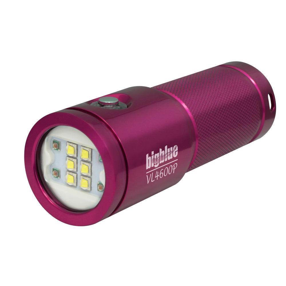 BigBlue 4600 Lumen Video Light-Glossy Pink-