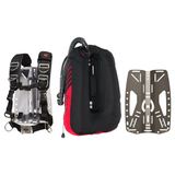 Hollis Backplate and Wing Package – ST 35 lb Wing + Stainless Steel Backplate 2.0 + Elite 2 Harness — includes Hollis ST 35…