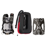 Hollis Backplate and Wing Package – ST 35 lb Wing + Stainless Steel Backplate 2.0 + Elite 2 Harness — ST 22 lb Wing, Aluminu…