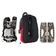Hollis Backplate and Wing Package – ST 35 lb Wing + Stainless Steel Backplate 2.0 + Elite 2 Harness — ST 35 lb Wing, Stainle…
