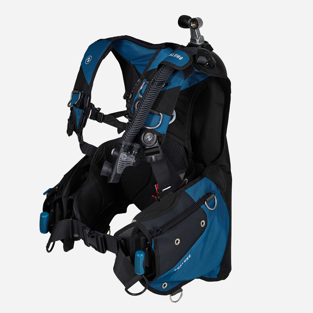 Aqualung Axiom Men's BCD Black / Blue Petrol