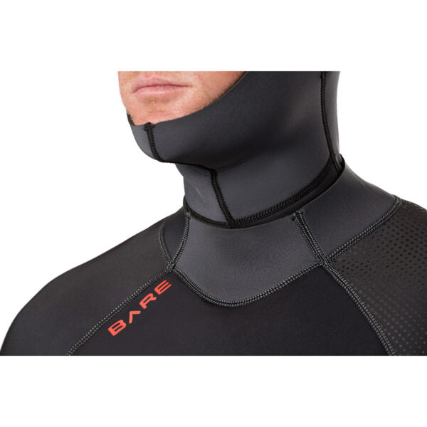 BARE Men's Exowear Top, Shorts, Hoods, Gloves, Socks Package w/ FREE Wetsuit Hanger & Mask Strap