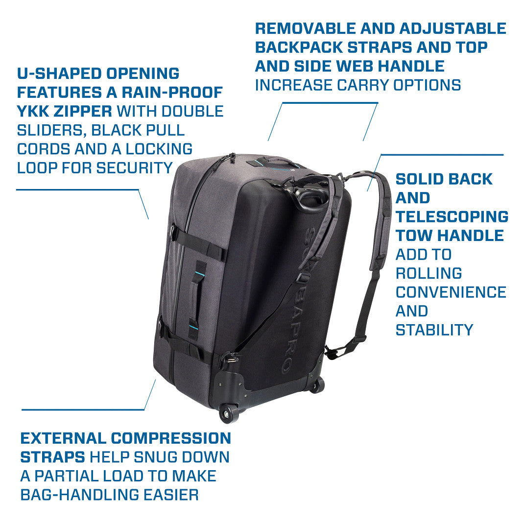 ScubaPro Definition Roll 130 Roller Bag