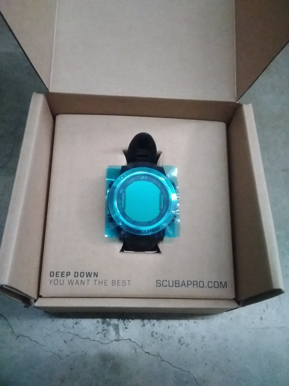 Used Scubapro Aladin A1 Wrist Dive Computer