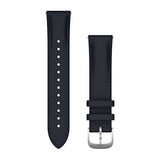 Garmin Quick Release Bands (20 mm) - Leather / Navy Italian with Silver Hardware