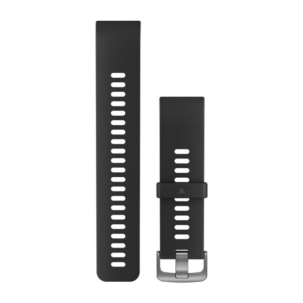 Garmin Approach S10 Watch Bands - Black Silicone Band