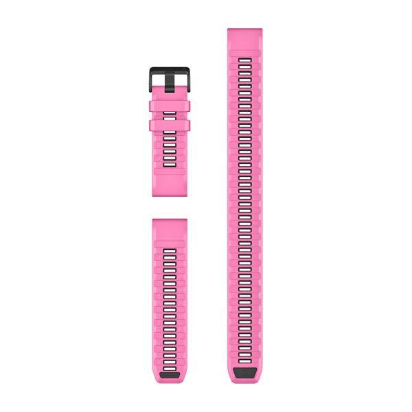 Garmin QuickFit 26 mm watch band, pink aurora silicone (3-piece dive set) 1