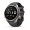 Garmin fenix 9 Pro – 47 mm Titanium with Graphite/Black Silicone Band