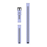 Garmin QuickFit 22 mm watch band, blueberry (3-piece dive set) 1