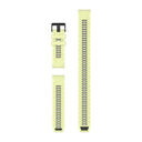 Garmin QuickFit 26 mm watch band, citron silicone (3-piece dive set) 1