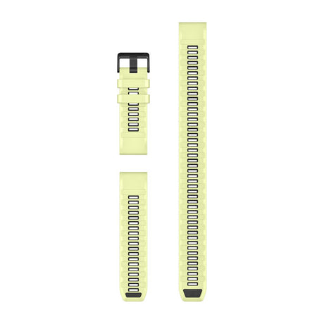 Garmin QuickFit 26 mm watch band, citron silicone (3-piece dive set) 1