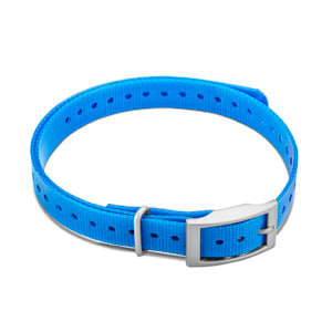 Garmin 3/4-inch Square Buckle Dog Collar Strap – Square Buckle (Blue)
