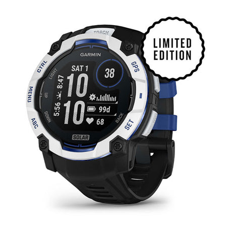 Garmin Instinct 3 50 mm Solar rugged GPS smartwatch, Whitestone 1