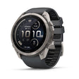 Garmin fenix 9 Pro – inReach, 51 mm Titanium with Graphite/Black Silicone Band