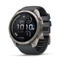 Garmin fenix 9 Pro – inReach, 51 mm Titanium with Graphite/Black Silicone Band