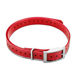 Garmin 3/4-inch Square Buckle Dog Collar Strap – Square Buckle (Red)