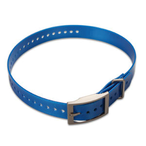 Garmin 1-inch Dog Collar Strap for TT 15 and Compatible Devices – Blue