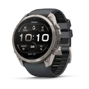 Garmin fenix 9 Pro – 51 mm Titanium with Graphite/Black Silicone Band