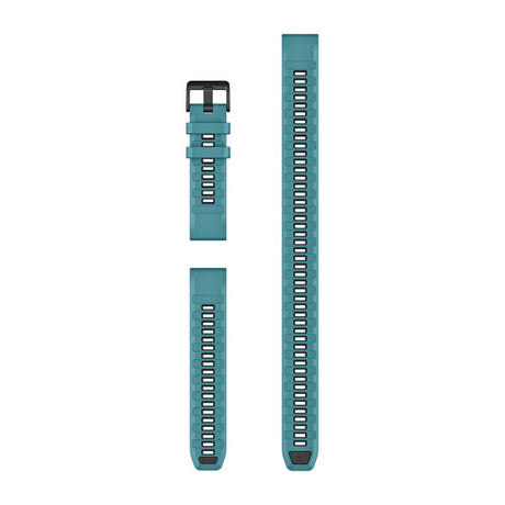 Garmin QuickFit 22 mm watch band, turquoise (3-piece dive set) 1