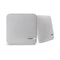 Fusion SM Series 6.5 in Shallow-Mount Marine Speakers, Classic White (010-02263-10)