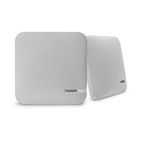 Fusion SM Series 6.5 in Shallow-Mount Marine Speakers, Classic White (010-02263-10)