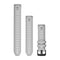 Garmin Instinct 2S Solar 20 mm Watch Bands - Mist Gray