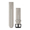 Garmin QuickFit 20 Watch Bands - Silicone / Light Sand