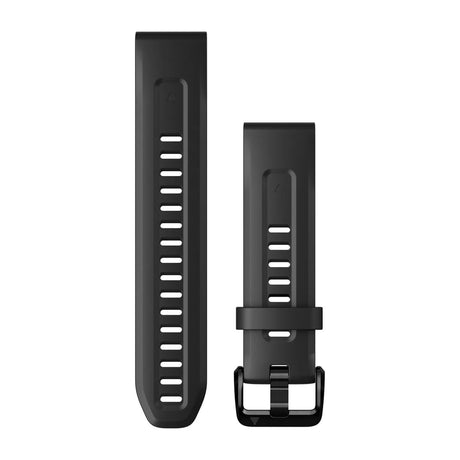 Garmin QuickFit 20 Watch Bands - Silicone / Black