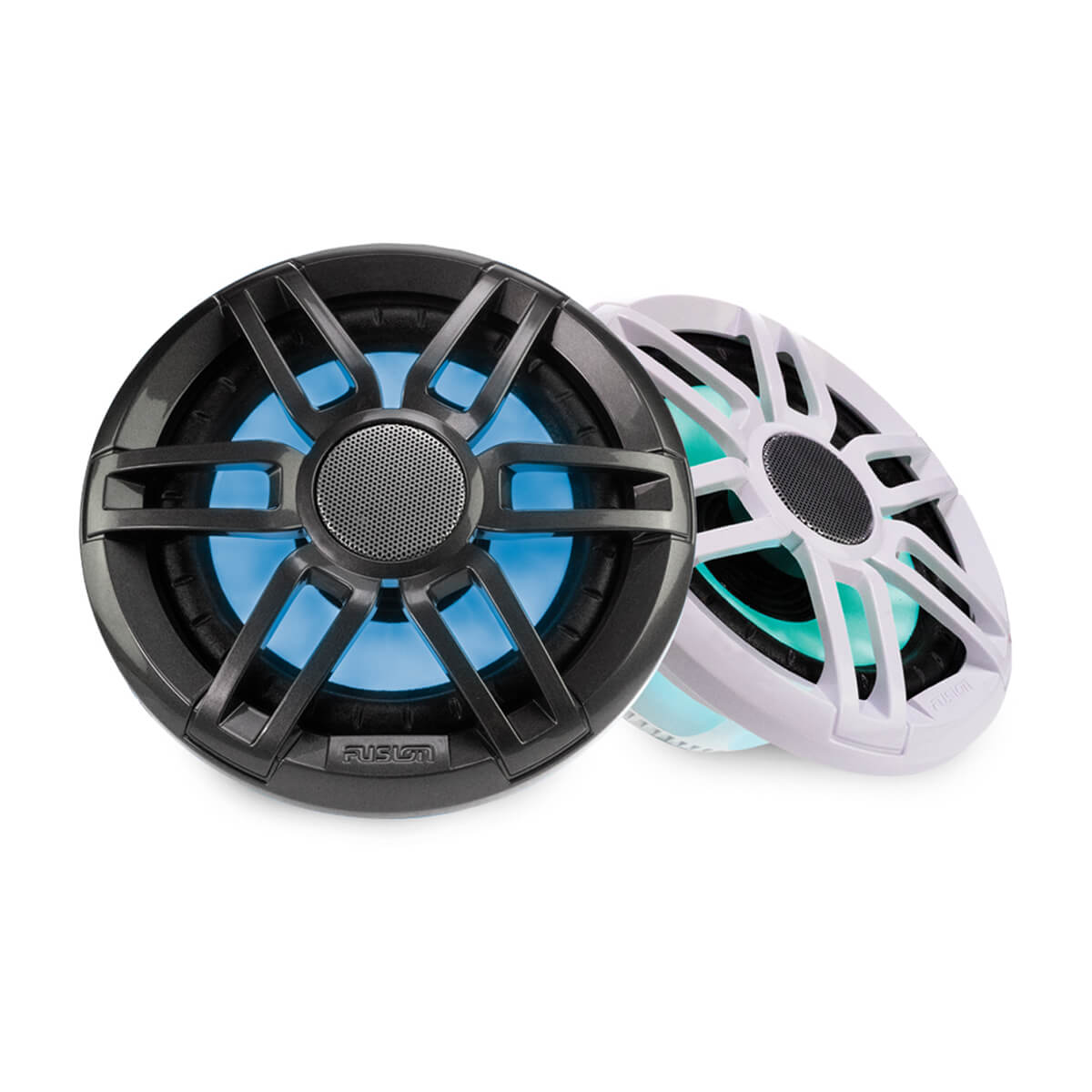 Fusion XS Series Marine Speakers, 6.5 in 200 W, Sports with RGB LED (010-02196-20)