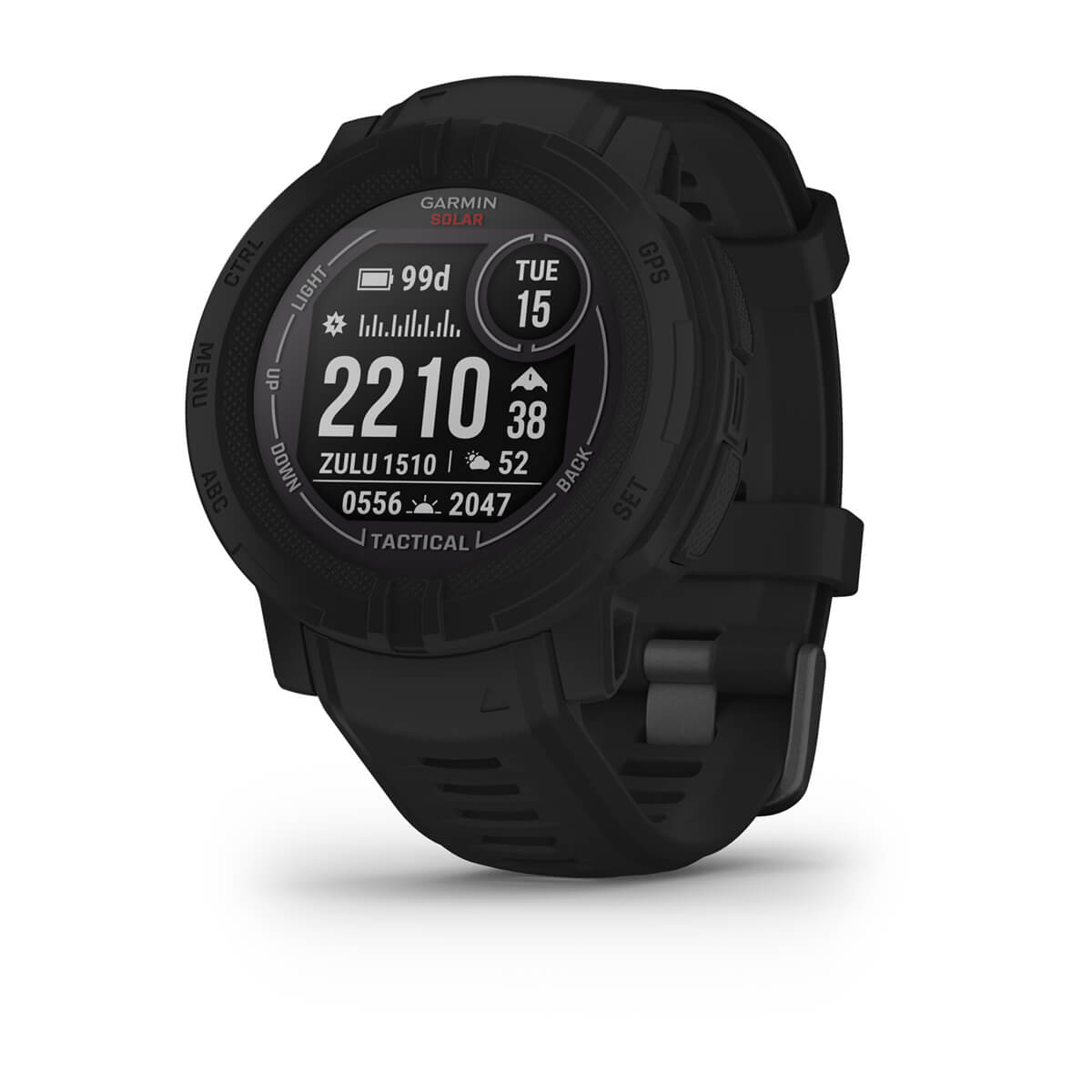 Garmin Instinct 2 Solar Rugged GPS Smartwatch – 45 mm / Tactical