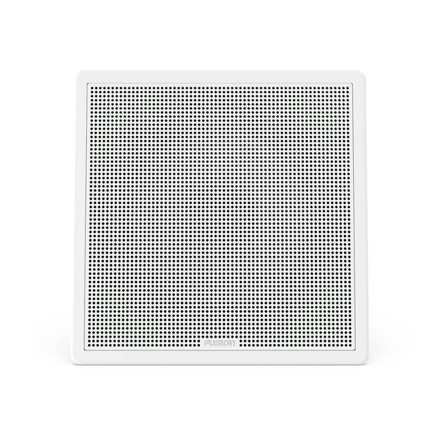 Fusion FM Series 10 in Flush-Mount Marine Subwoofer, Square White (010-02301-10)