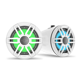Fusion XS Series 6.5 in Wake Tower Speakers with RGB LED, Sports White (010-02583-00)