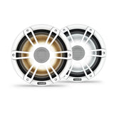 Fusion Signature Series 3i Marine Speakers, 8.8 in 330 W, Sports White with CRGBW LED (010-02773-10)