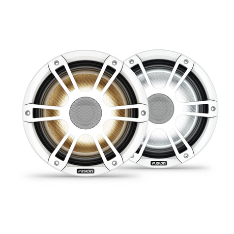 Fusion Signature Series 3i Marine Speakers, 8.8 in 330 W, Sports White with CRGBW LED (010-02773-10)