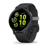 Garmin vívoactive 5 AMOLED GPS Fitness Smartwatch – Black and Slate