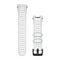 Garmin Instinct 3 45 mm and Instinct Crossover AMOLED 22 mm Watch Bands - Whitestone Silicone