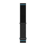 Garmin Quick Release Bands (20 mm) - Fabric / Black/Azure ComfortFit