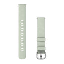 Garmin Lily 2 Bands (14 mm) - Sage Gray Nylon with Silver Hardware