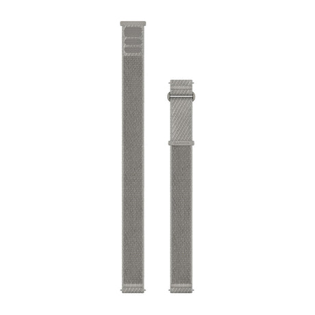 Garmin Quick Release Bands (18 mm) - Fabric / Light Sand/French Gray ComfortFit