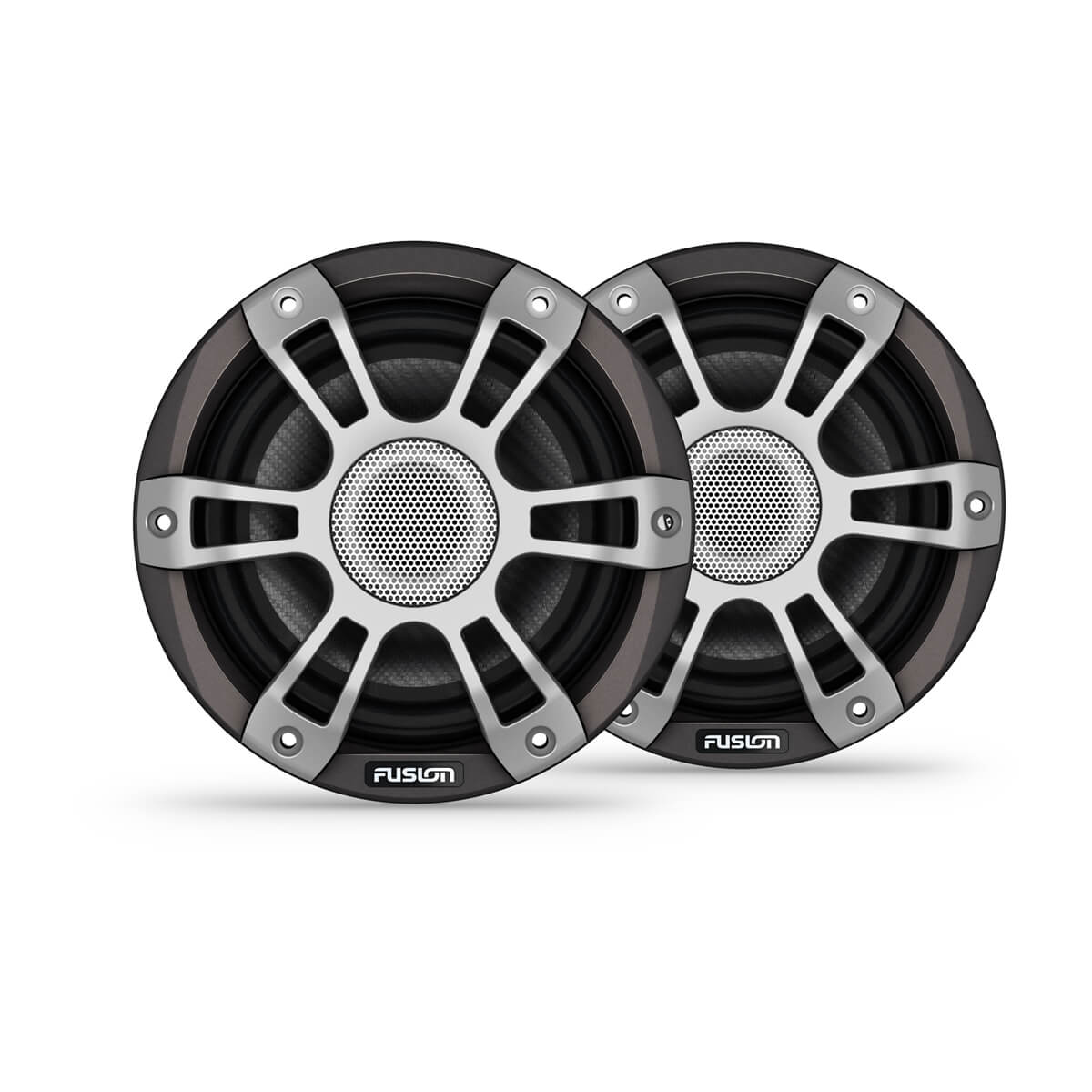 Fusion Signature Series 3i Marine Speakers, 6.5 in 230 W, Sports Gray (010-02771-21)