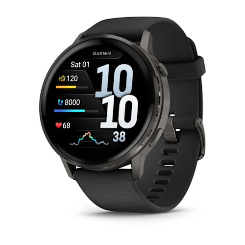 Garmin Venu 4 45mm AMOLED GPS Smartwatch with LED Flashlight