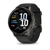 Garmin Venu 4 45mm AMOLED GPS Smartwatch with LED Flashlight